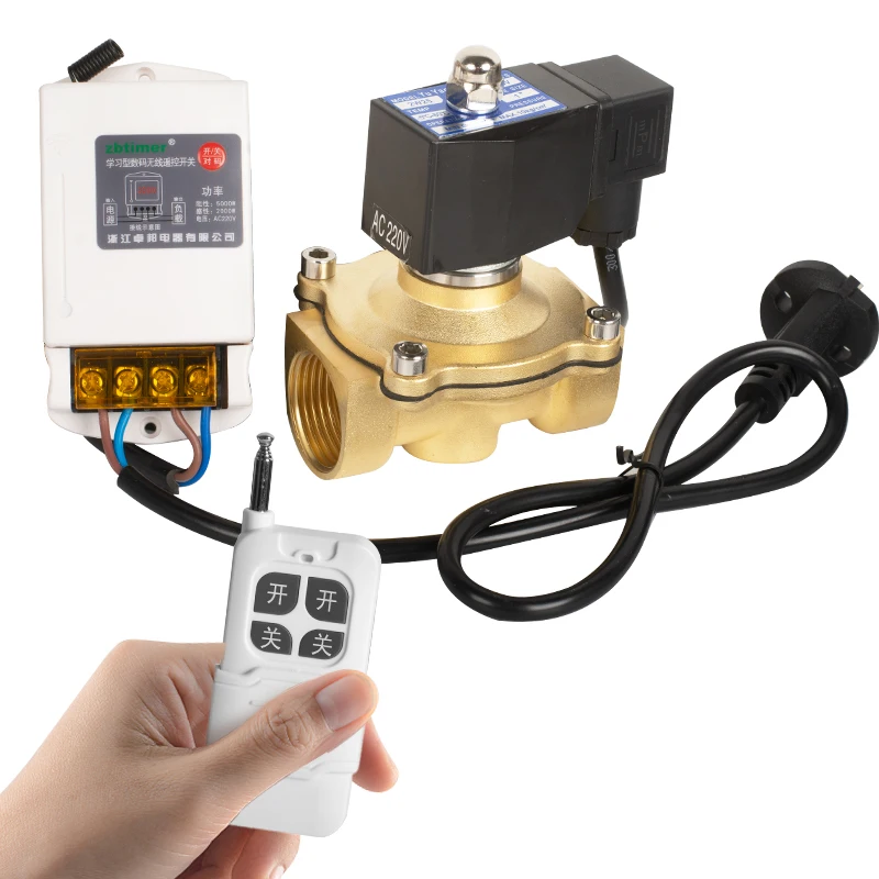 

1inch Automatic Remote Solenoid Control Valve Can Pass Through Water and Gas