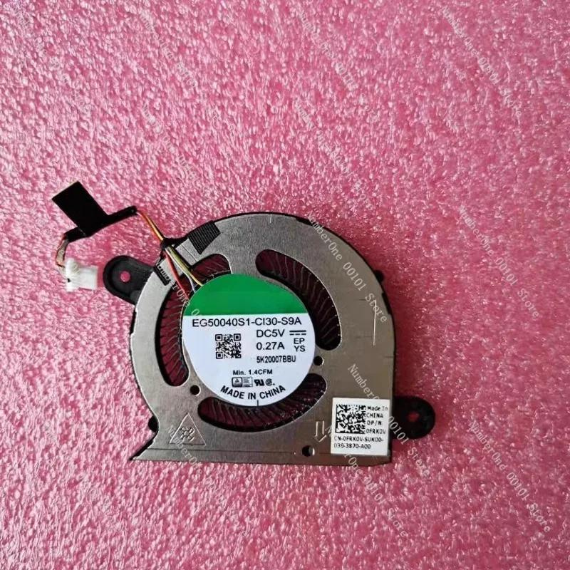 Suitable for DELL/Dell XPS 2020 13 9300 9310 fan, cooling 0WX28K 0FRK0V