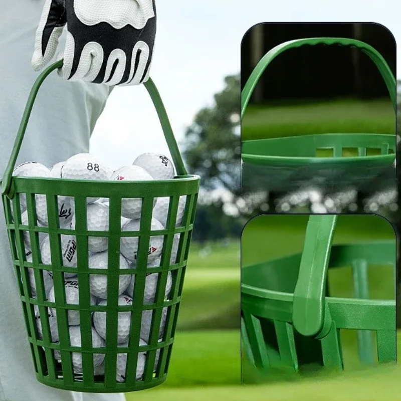 

Портативная корзина для гольфа PGM, за исключением мяча, экологически чистый полипропилен, вмещает 50 мячей