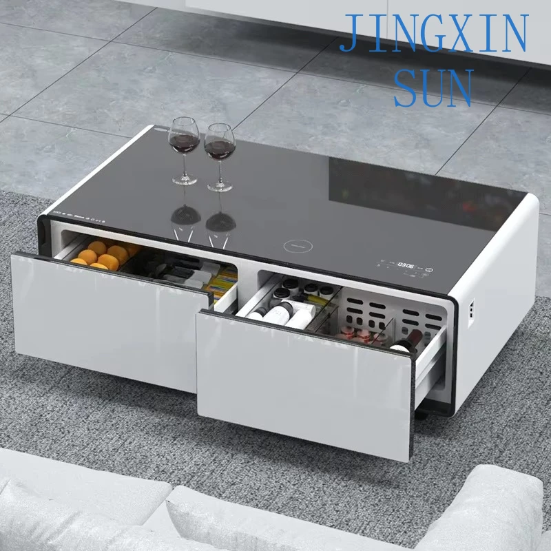 Primst Multifunctional Luxury Small Refrigerator for Modern Bedroom Living Room Office Side Table Coffee Table Wine Cooler