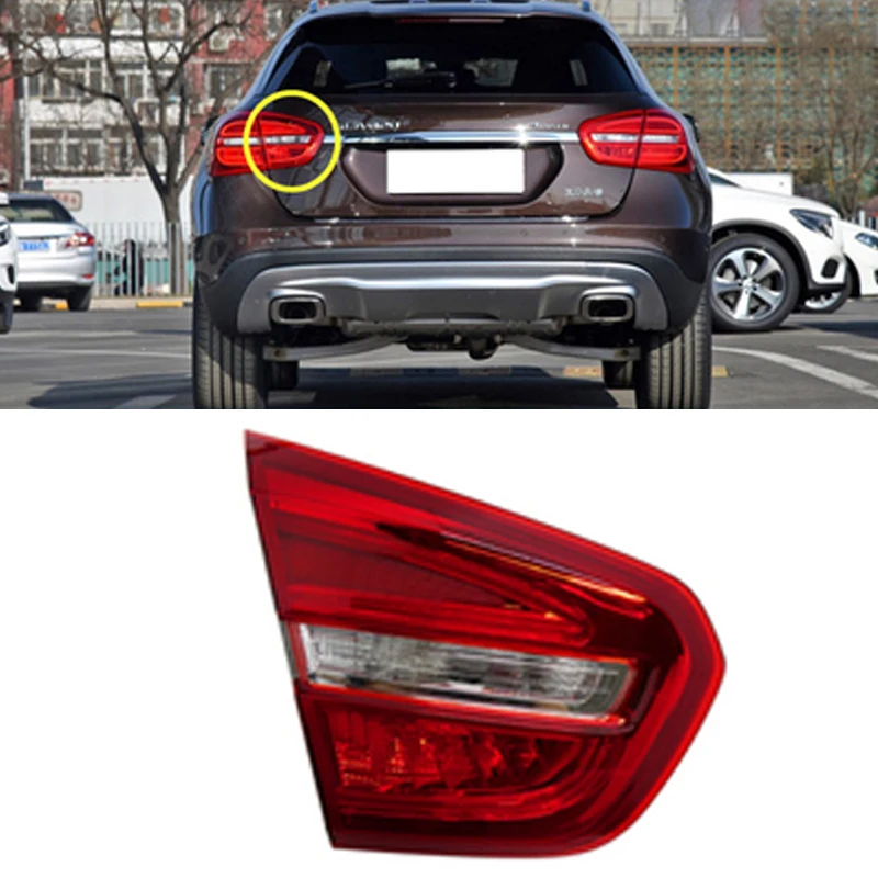 Car Tail Light Assembly For Mercedes-Benz W156 GLA200 2015 2016 Taillight Rear Reverse Brake Fog Lamp A1569061958 A1569062058
