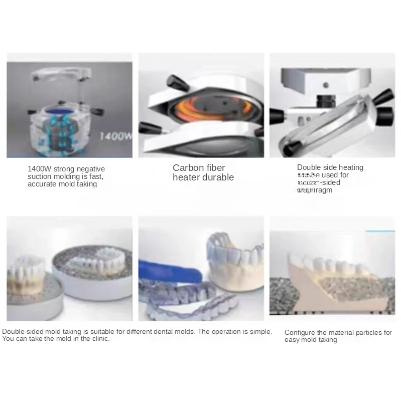 for Dental laboratory orthodontic stent, PlastVac P7 vacuum forming machine