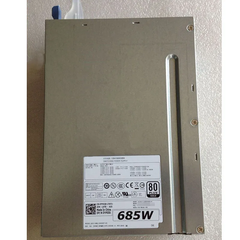 For Dell 685W T3610 T5810 T5600 T5610 Workstation D685EF-00 F685EF-00 WPVG2 YP00X 685W Power Supply PSU