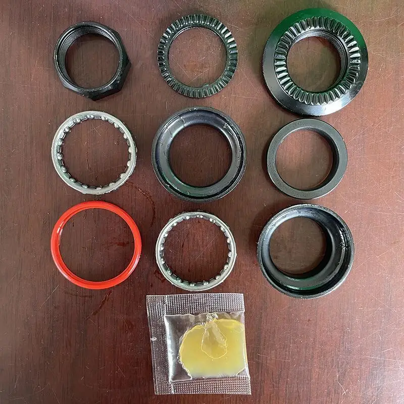 Wear‑Resistant Steel Bowl Set With Sealing Rings, High‑Hardness Replacement Parts for Electric Bikes and E‑Scooters