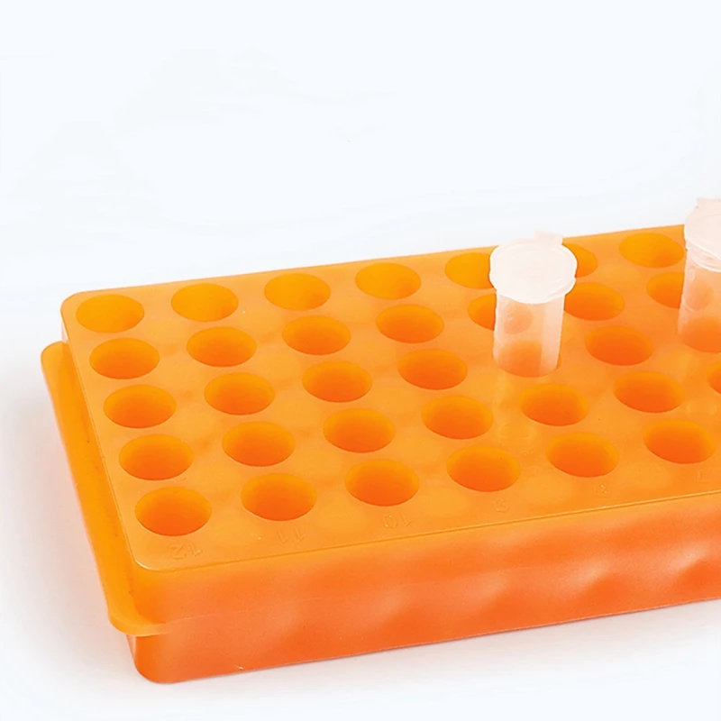 3Pcs Tube Rack Double-Sided Plate Centrifugal Pipe Rack For 0.5Ml-2Ml Centrifugal Pipe 60 Holes Durable Easy To Use