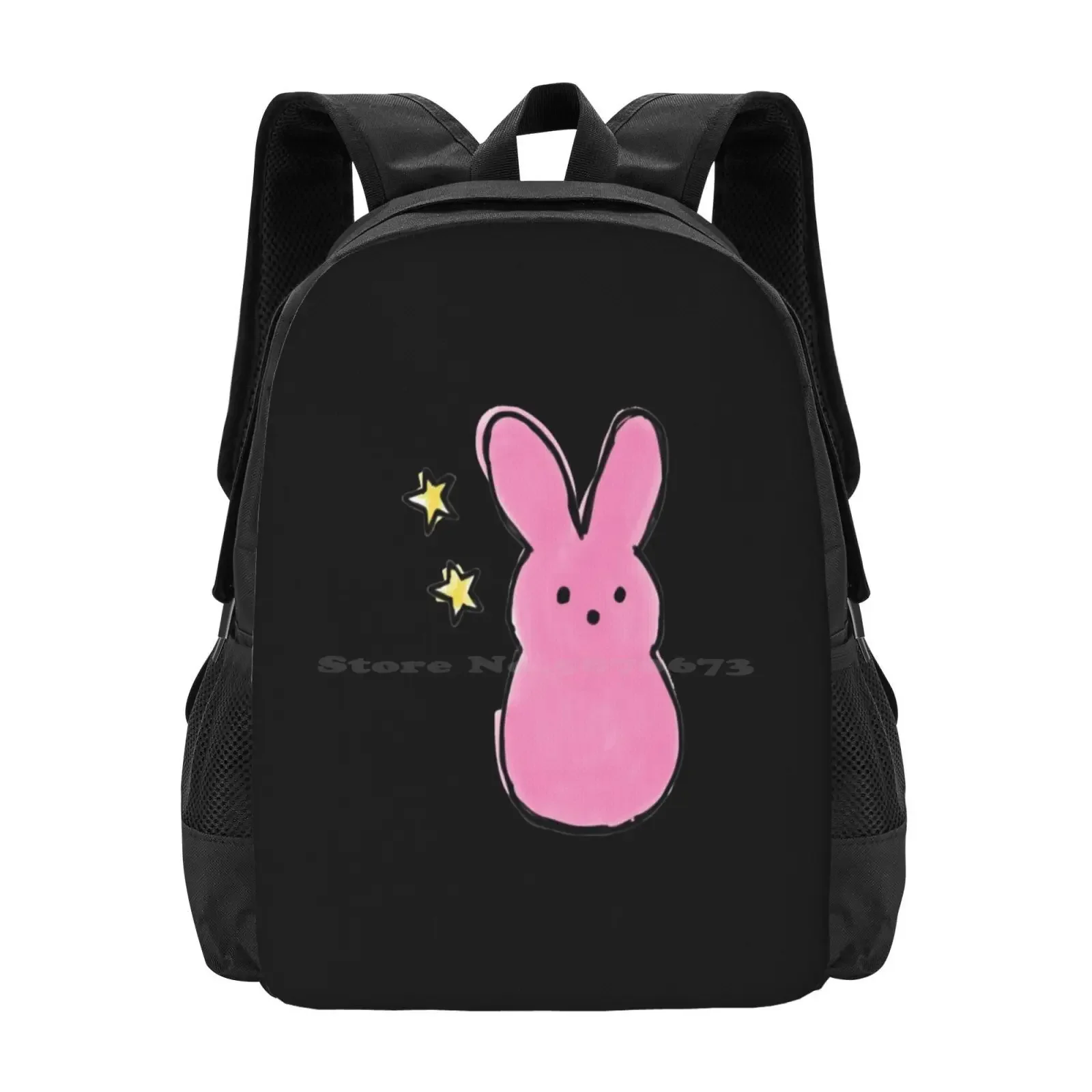 

Бестселлер Lil Peep Bunny Merchandise Подростковый студенческий рюкзак с узором Дизайнерские сумки Lil Peep Bunny Stuff Lil Peep Bunny