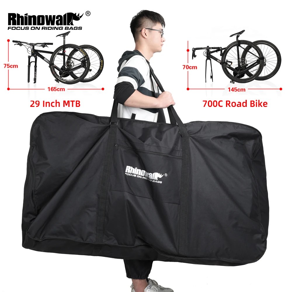 Rhinowalk Bicycle Carry Bag for 26-29 Inch Portable Cycling Bike Transport Case Travel Bycicle Accessories Storage Box For MTB