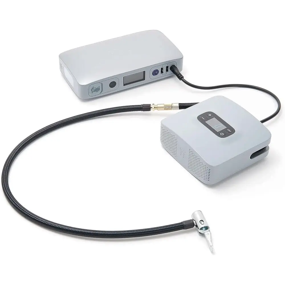 

Болт ACDC Max с воздушным компрессором, портативным аккумулятором для перезарядки автомобиля и зарядным устройством для ноутбука со сменными воздушными насадками