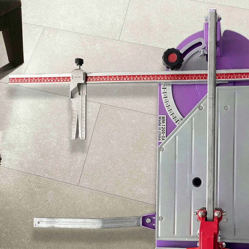 120 سنتيمتر الصناعية الصف دليل آلة قطع البلاط Izable عدد وأدوات لأداة قطع بلاط الأرضيات الخزفية #3