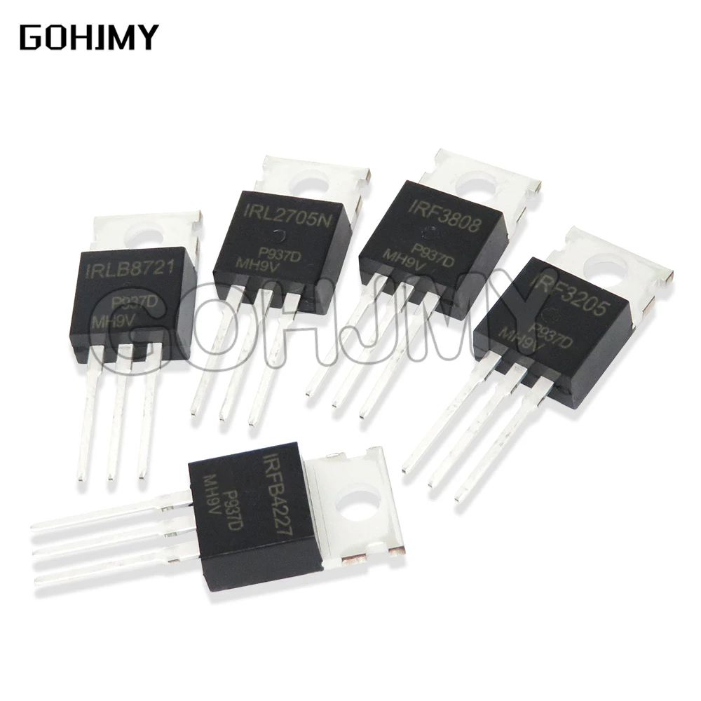 10pcs/lot IRL3705N IRLB8721 HFA15TB60 IRF3808 IRFB4227 Transistor TO-220 TO220 IRL3705 15TB60