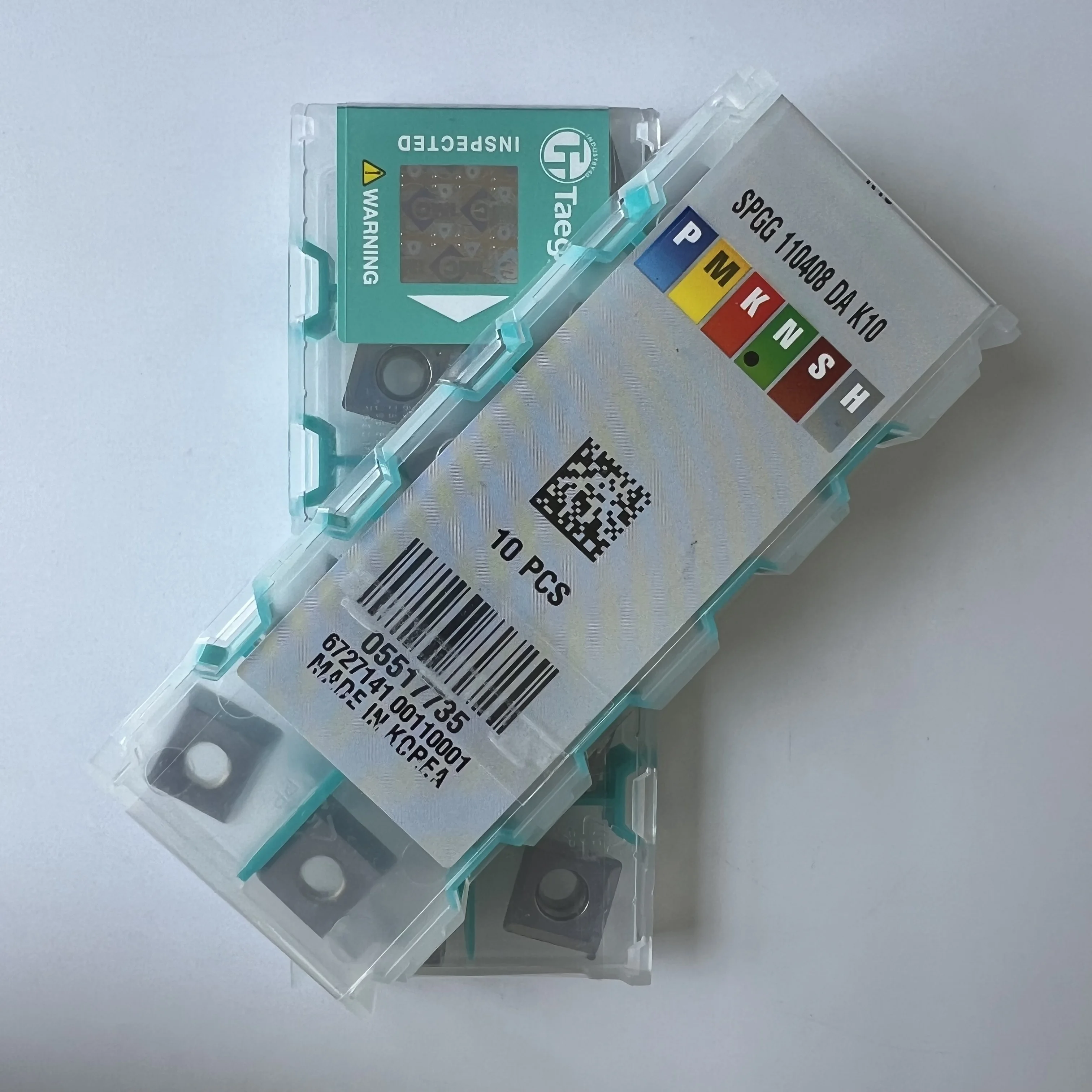 SPGG110408DA K10 / Original carbide blade 10 Pcs