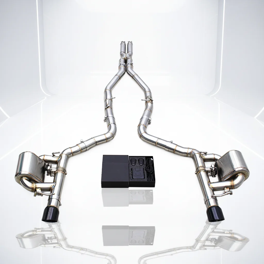 

Auto Catback Exhaust Pipes For Dodge Charger/Challenger V8 5.7L 2009-2014 Yooking Valved Stainless Steel Exhaust Pipe