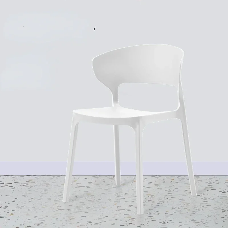 Cadeiras de jantar empilháveis para pátio, plástico, nórdico, sala de estar, sala de estar, interior, moderno, sedie da pranzo, móveis para casa a2