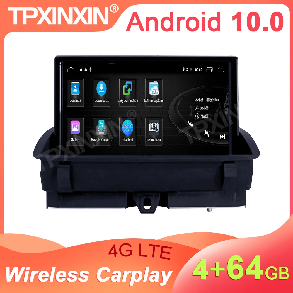 TPXINXI Android10.0 HD Anti-Glare Screen Car Radio For Audi Q3 2013-2017 MIB2 Navigation GPS DVD Player Wireless Carplay