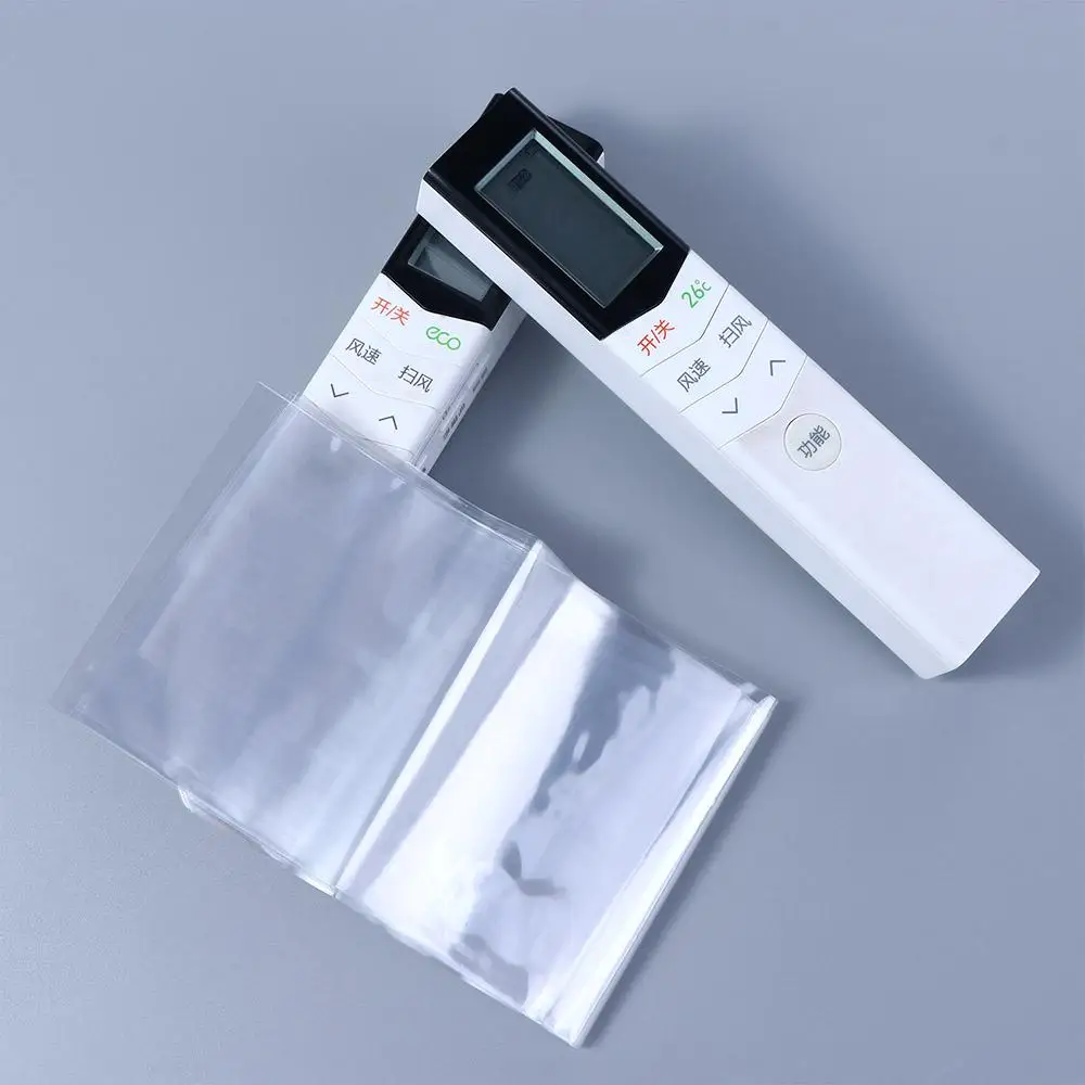 Condition TV Remote Waterproof Remote Control Protective Heat Shrink Film Clear Shrink Film Controller Bag Remote Control Cover