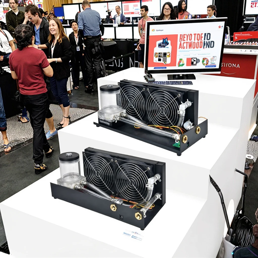 

AC240 Маленький бесшумный 3D-порт Радиатор Комплект G1/4 Соединение DIY Ноутбук Системы водяного охлаждения УФ-принтер Тепловой алюминиевый процессор