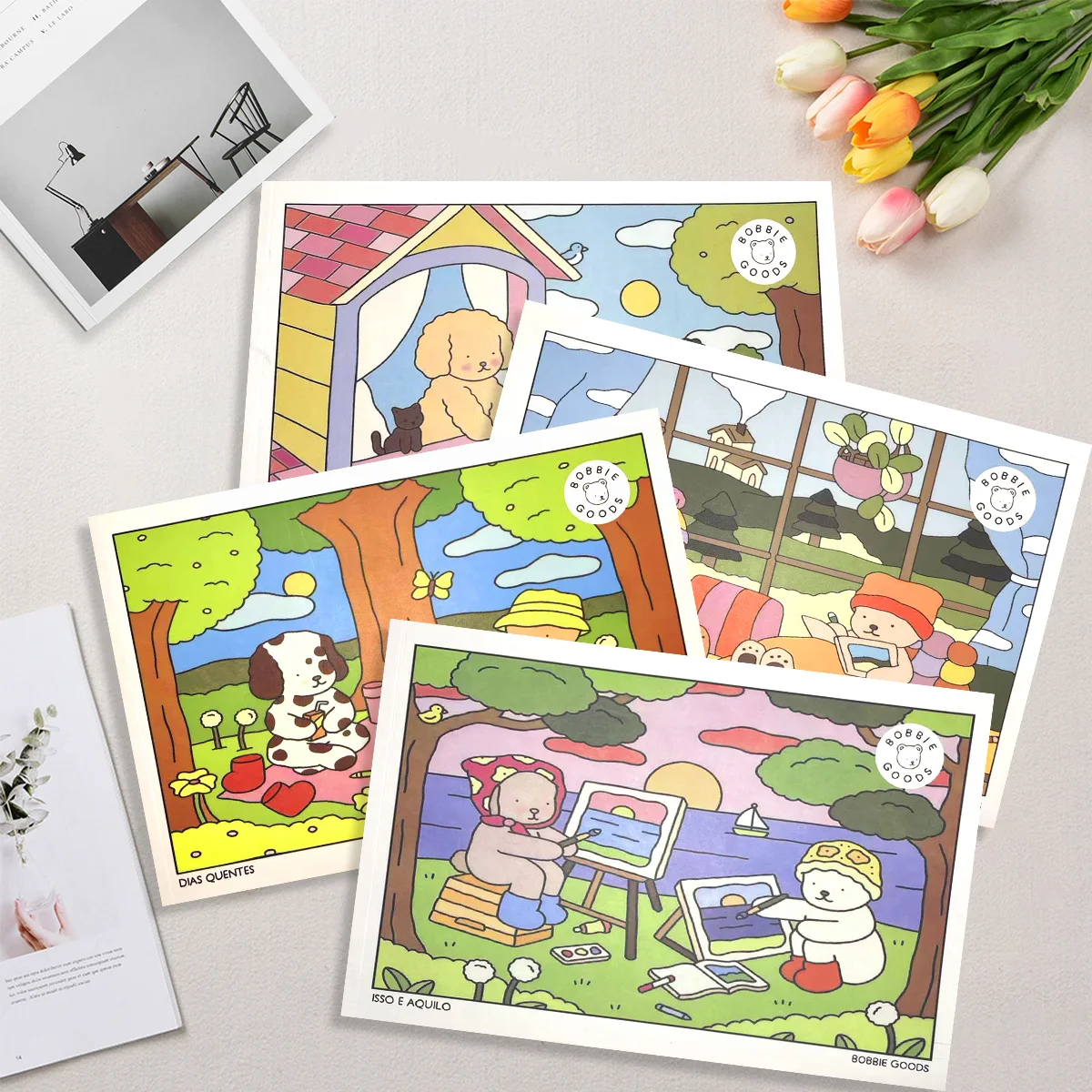 Cozy Bear Coloring Book,Adult Art ToyCozy Coloring for Friends,Bold PatternsFuzzy Heartwarming Feel,Ideal for Girls’Creative