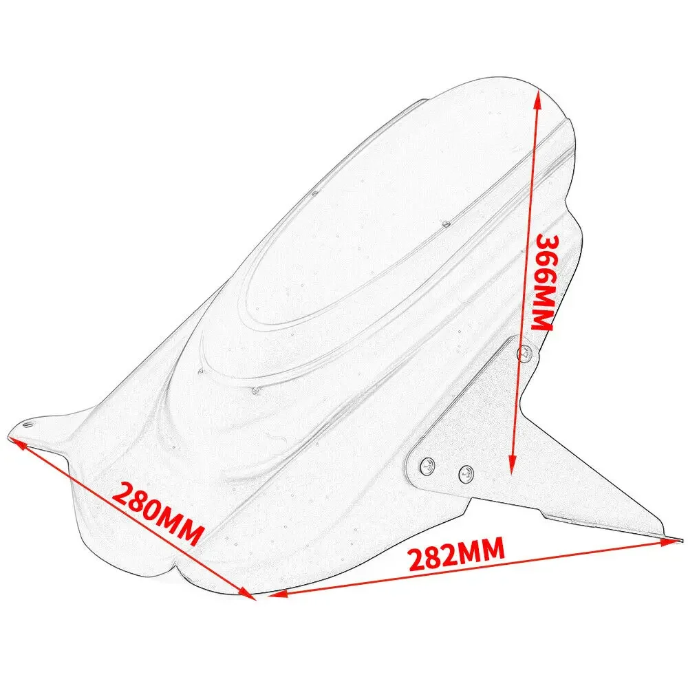 Motorcycle Rear Hugger Fender Mudguard Kit For Kawasaki Versys 650 KLE650 2007-2024 2021 2022 Frame Protetor Guard Accessories