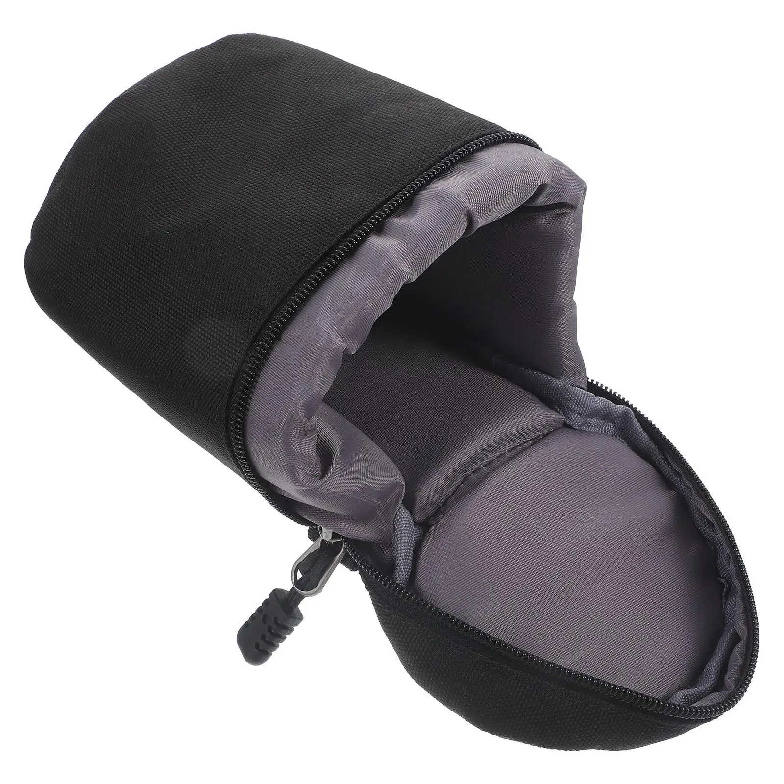 

Camera Lens Bag Pouch Anti Collision Case for SLR Shockproof Storage Lightweight Compact Fits Premium PU Durable