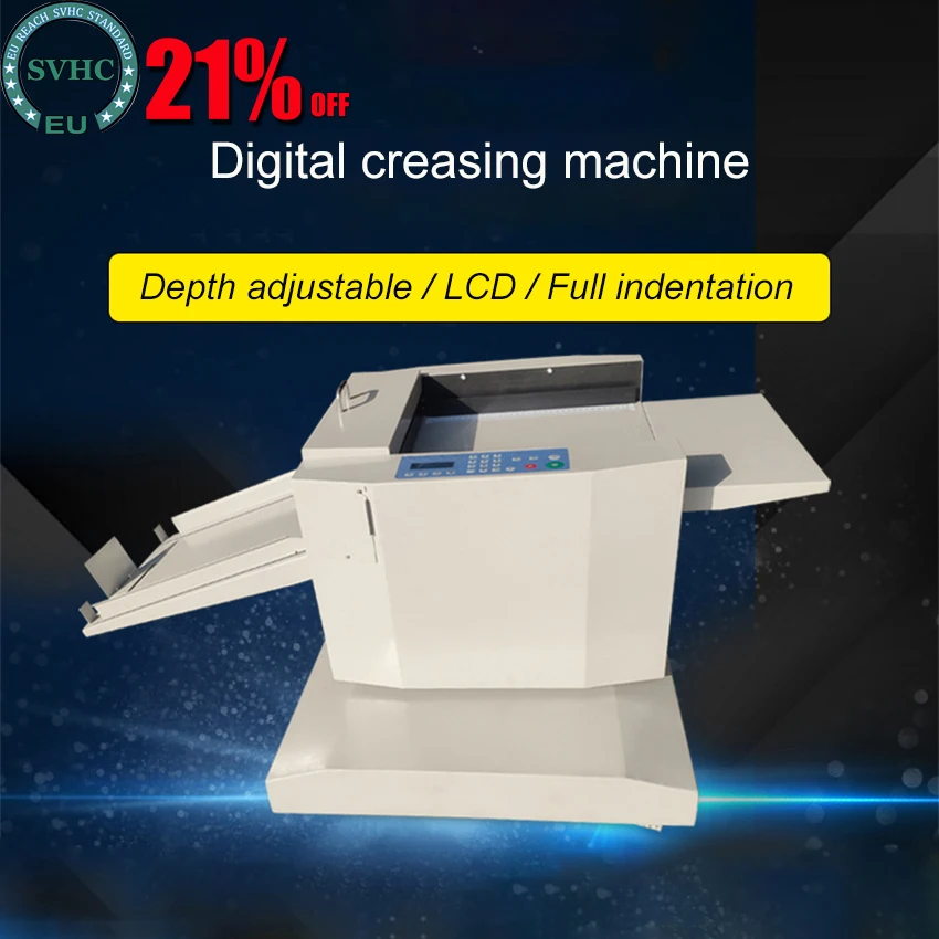 340 Type Full Automatic Digital A3 Size Paper Creasing Machine Electric Creasing Machine Paper Folding Machine 220V 120W