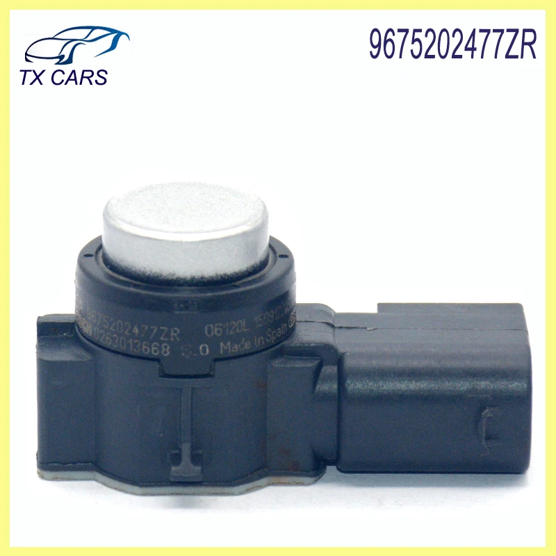 

Silver 9675202477ZR PDC Parking Sensor Radar For Citroen Peugeot Car Accessories
