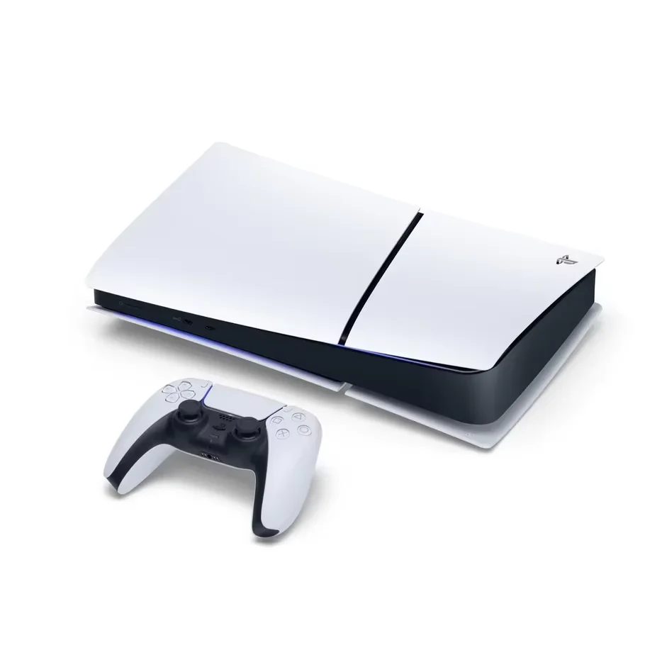 Versión UE Consola digital Sony PlayStation 5 Slim (825 GB) Grupo de modelos: Slim SSD de velocidad ultraalta Ray Tracing 4K TV Gaming Videojuego PS5 Slim 4