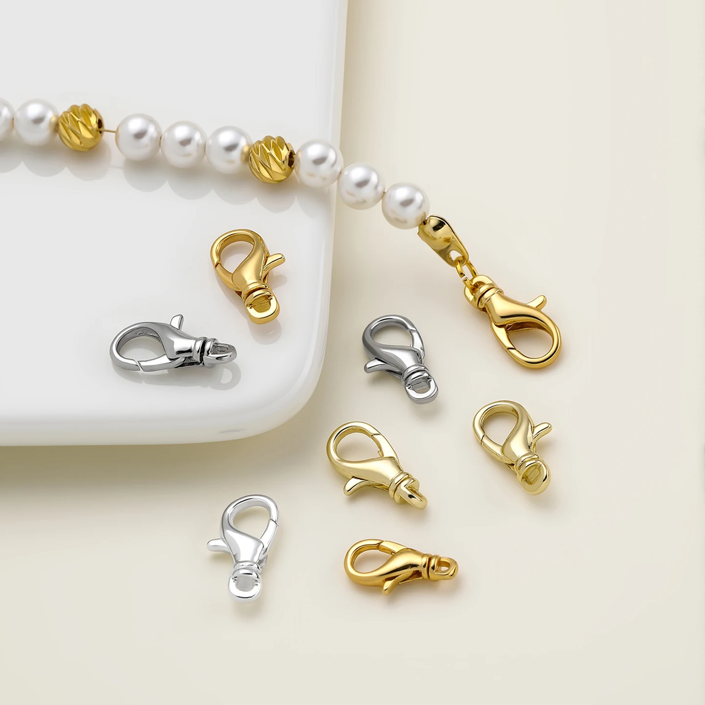 2Pcs 14/18K Gold Rotating Lobs - Jewelry Making Designs 评论和价格