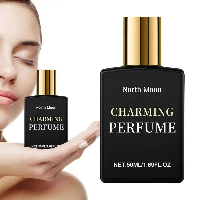 50ml perfumes de feromônios para mulheres natural jasmim chá fragrância spray perfume elegante e calma para viagens diárias namoro negócios