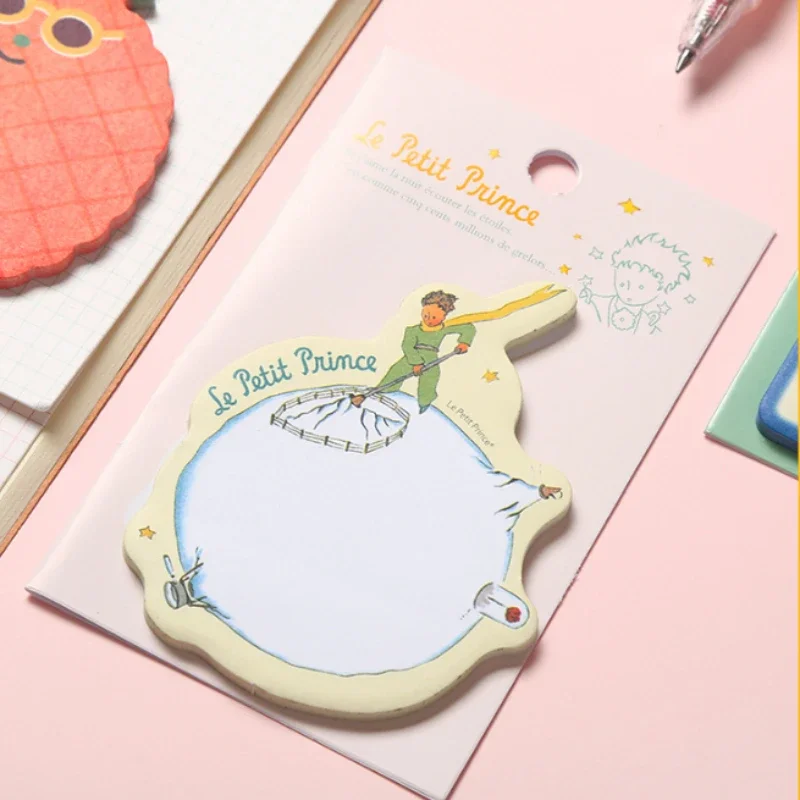 30 Sheets Little Prince Memo Pad Paper Sticky Notes Planner Sticker Paste Kawaii Stationery Papeleria Office School Supplies