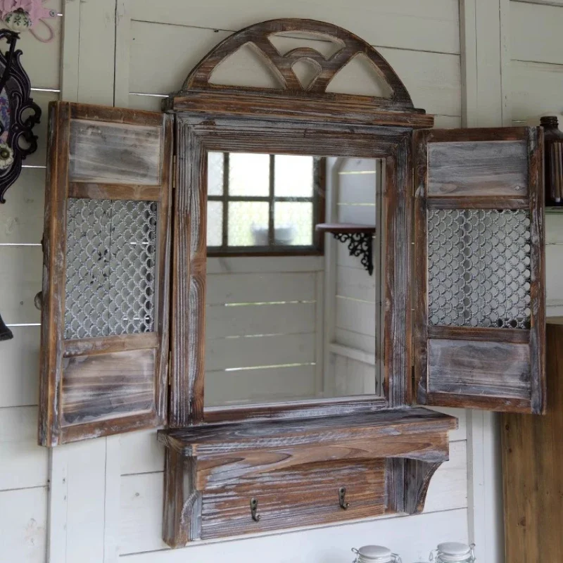Fake Window Dressing Mirror Modern Simple Decorative Mirrors Stylish Designer Makeup Mirror Espejo Decorativo Home Decoration