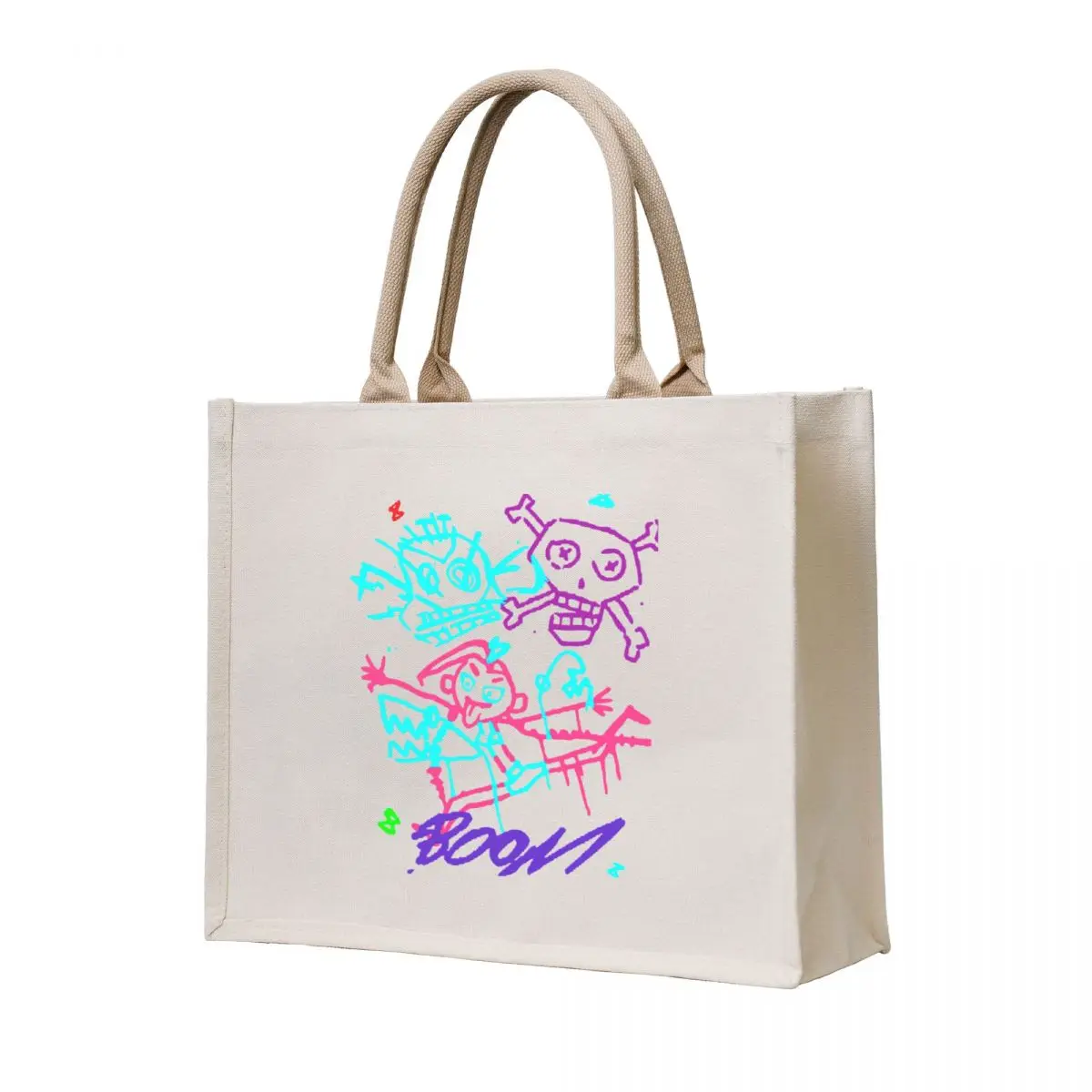 

jinxed pow pow boom monkey Classic T-Shirt Tote Bag sacs de shopping Canvas shoping bag