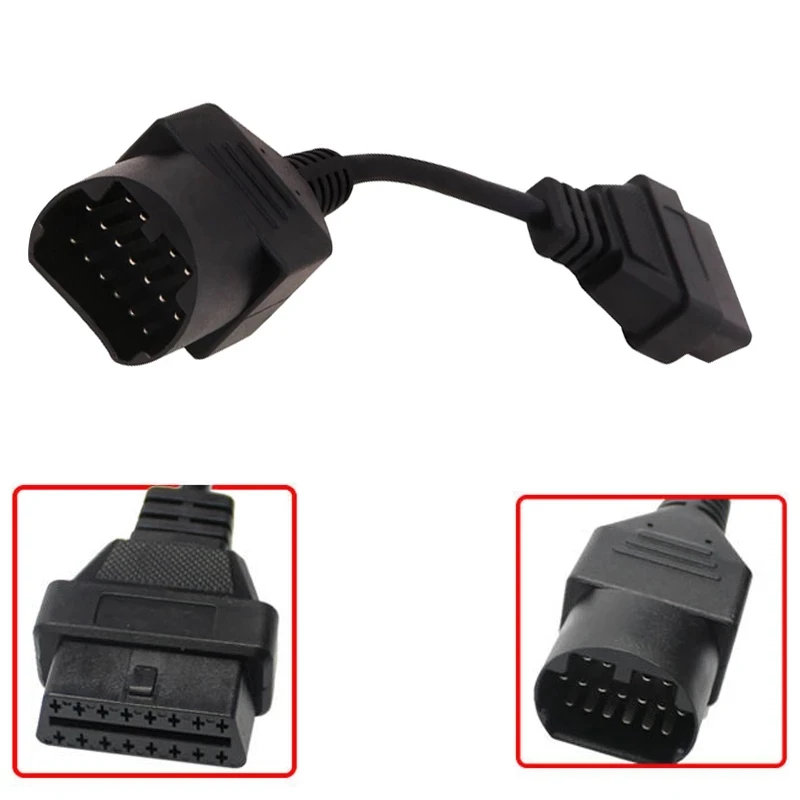 17 Pin to 16 Pin for Mazda Cars OBDII Diagnostic Cable for Mazda 17pin Male Cable to OBD 16pin Female Adapter