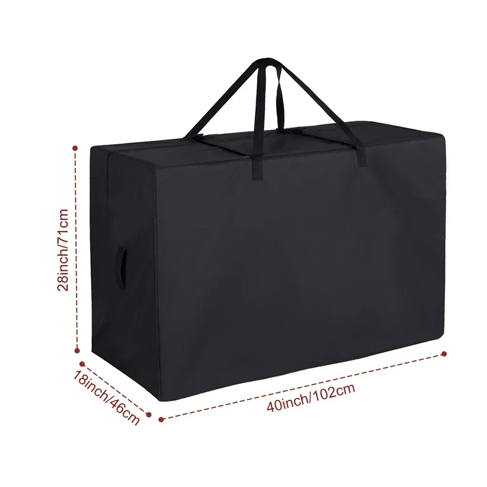 Mattress Storage Bag Triple Fold Mattress Bag Camping Travel Size As Shown 420D Oxford Cloth Anti-aging PU Coating