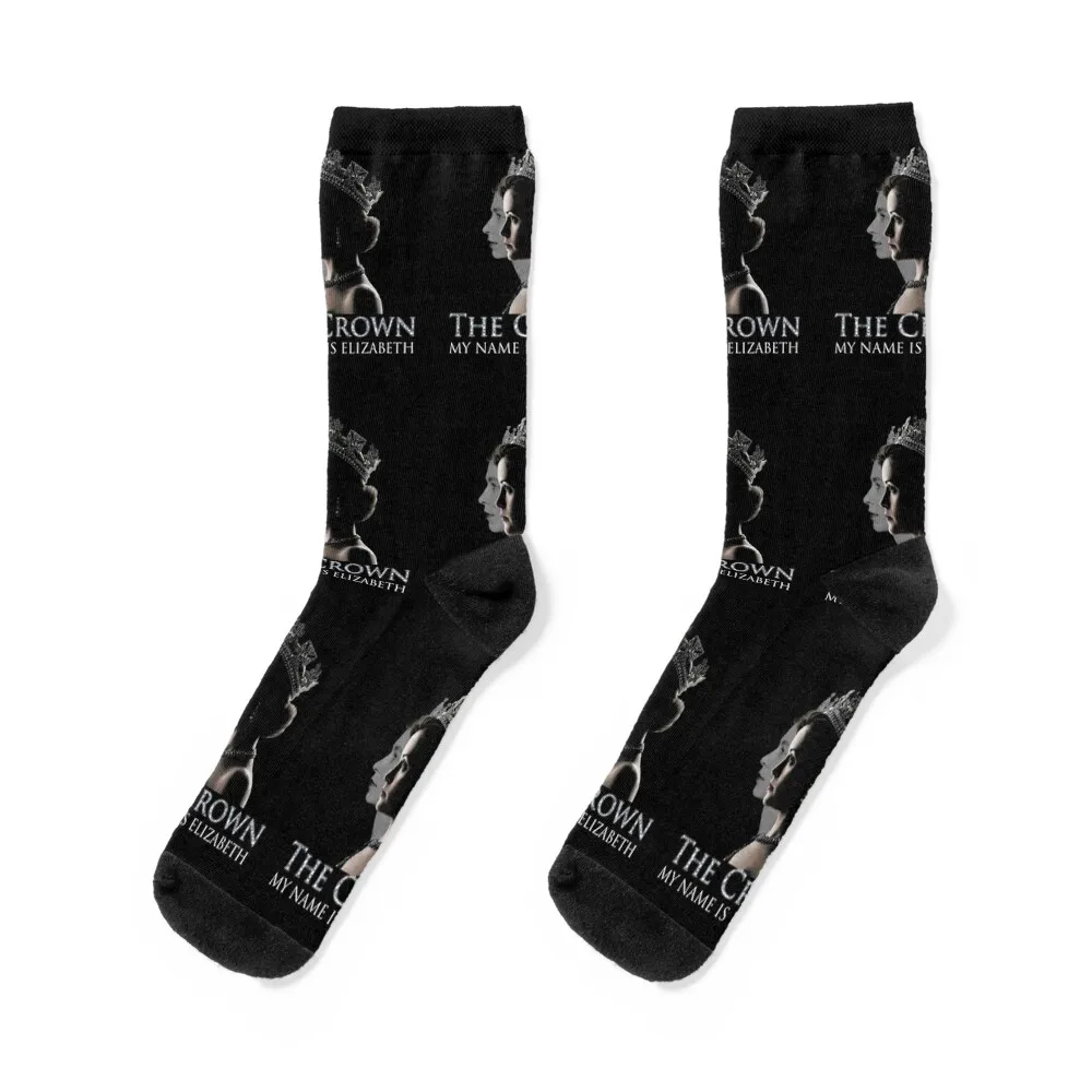 the crown netflix Socks essential floor soccer anti-slip cotton Socks For Man Women's