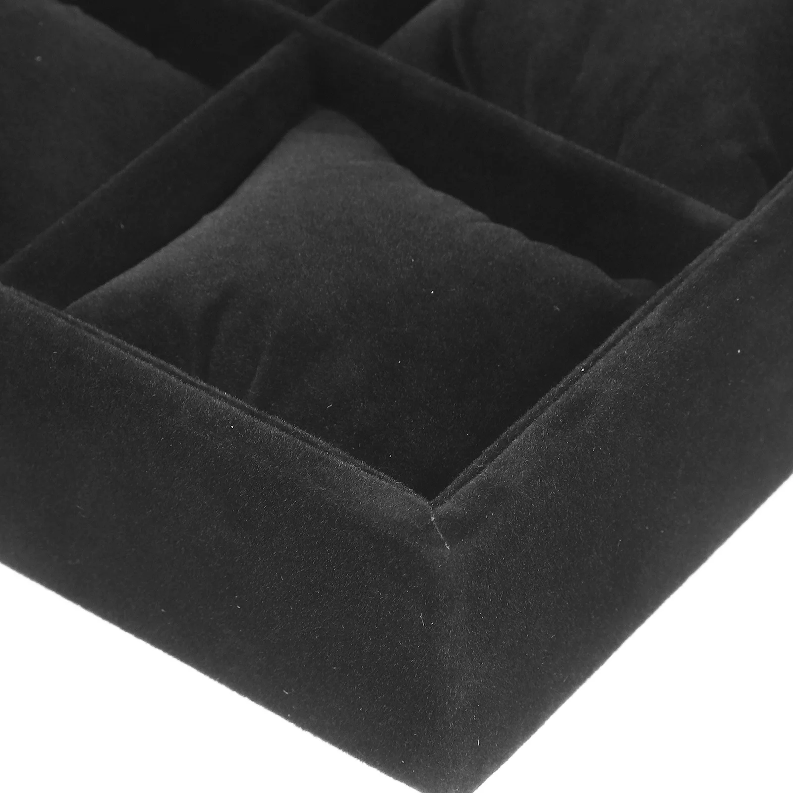 

12-Grid Watch Organizer Tray Mini Pillows Bracelet Bangle Display Elegant Design Home Jewelry Shop Accessory Watch Display Tray