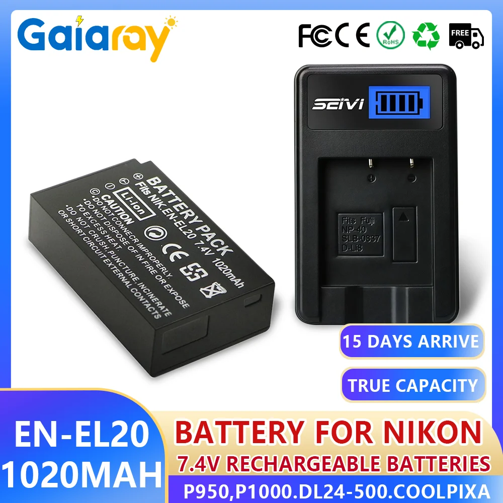 EN-EL20 En EL20 Bat…