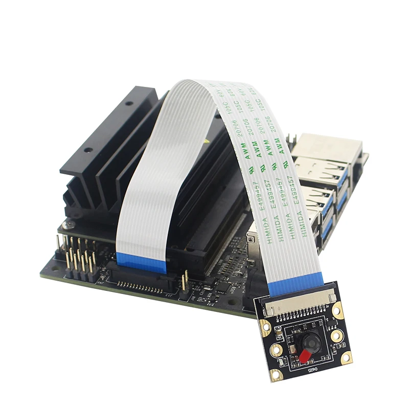 Raspberry Pi 5 IMX219 8MP Camera Fixed Focus 77° Camera Module For NVIDIA Jetson Nano