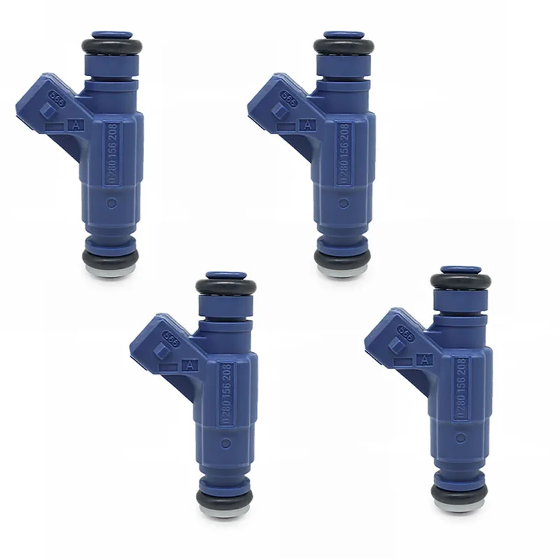 4Pcs Fuel Injector Nozzle for Polaris SPM RGR SPORTSMAN 700 800 RANGER XP RZR MVRS MILITARY FOREST 0280156208