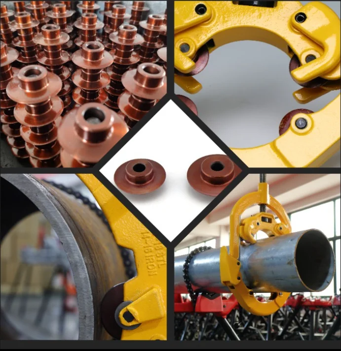 Pipe Cutting Tool Kit Manual Pipe Cutting Tool For Thick Wall Tubes H2S H4S H6S Models High Strength Cutting Tool Kit