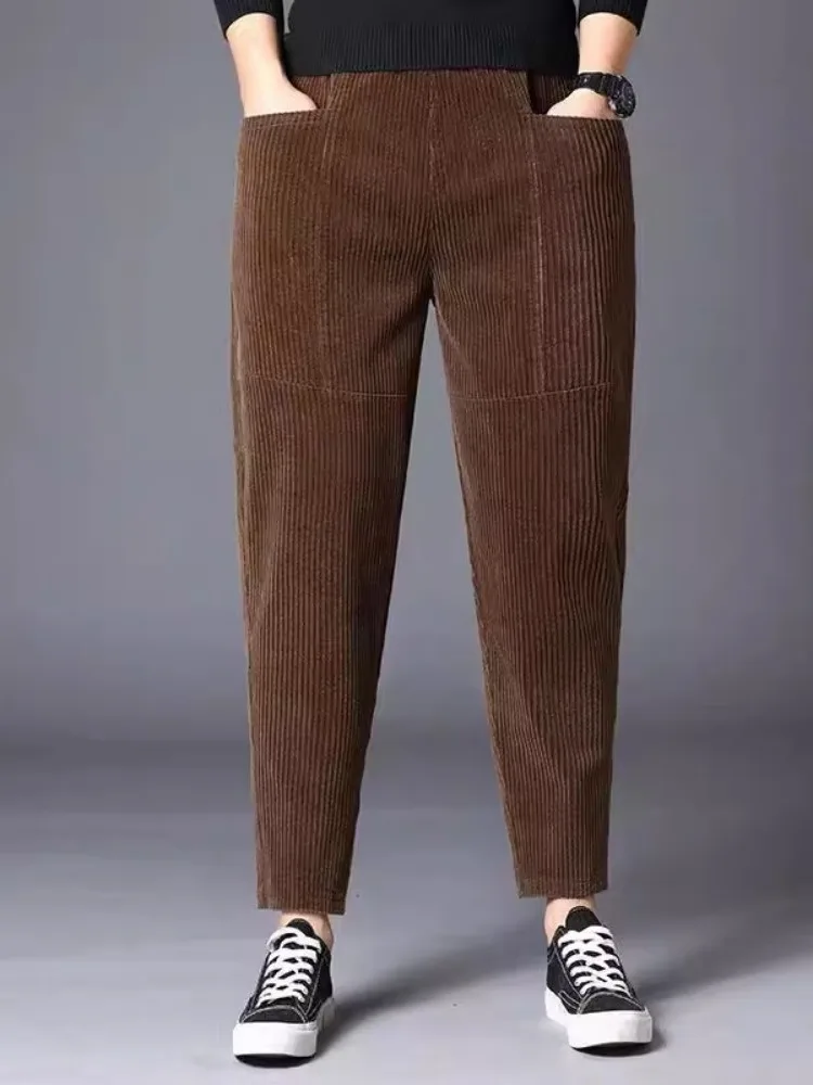 pantalon-harem-en-velours-cotele-pour-femme-coupe-droite-amincissant-polyvalent-et-tendance-ideal-automne-hiver