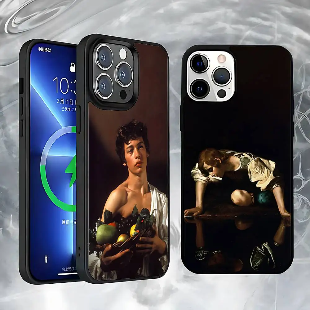 

C-caravaggio Paintings artwork Case For iPhone 17,16,15,14,13,12,11,Pro,Max,Plus,Mini,SE4,E Magnetic Magsafe Wireless Charging
