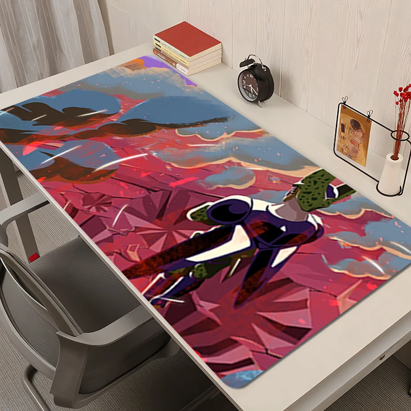 

Mouse Pad PC Accessories Extended Pad Anime Rubber Mousepad Office Gaming Mats Desk Mat Dragon Ball Frieza Non-Slip Keyboard Mat