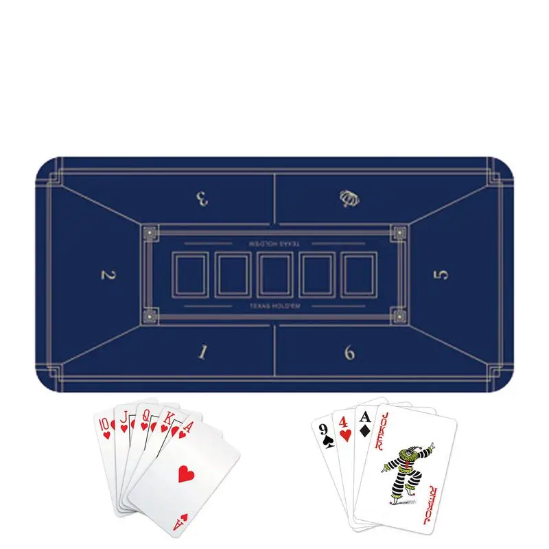 

Folding Poker Table Top Poker Table Top Layout Water Resistant Portable Anti-Slip Professional Smooth Surface Blackjack Table