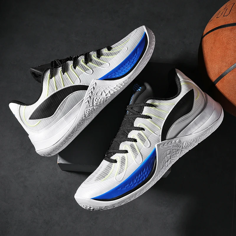 Basketball shoes high - quality anti - slip wear - resistant shoes with friction sound actual sneakers running shoes