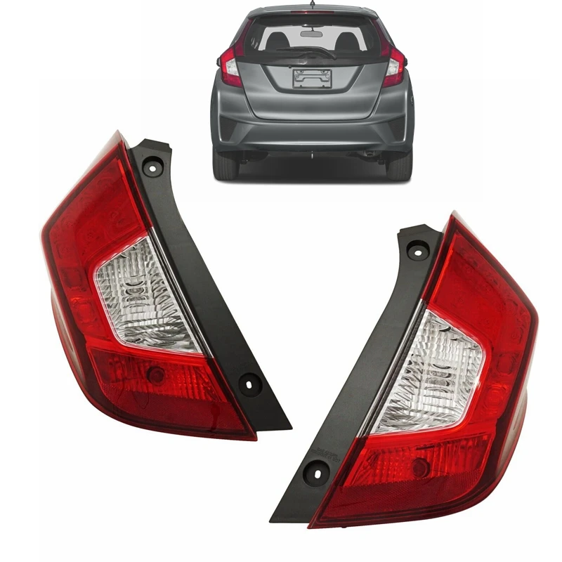 OEM auto parts outer inner side left right tail light kit halogen  lamp for Honda Fit 2014 2019 2015 2016 2017 2018 2020 GK5