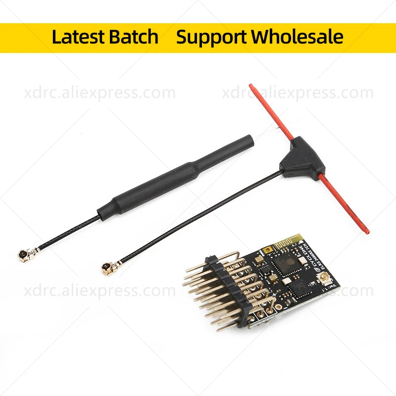 CYCLONE ELRS-receptor PWM para Dron teledirigido, dispositivo de 2,4G, 7 CANALES, RX 2400RX ExpressLRS, Protocolo PWM/CRSF, FPV, ala fija, coche, barco, Quadcopter