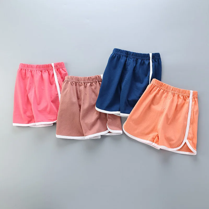 Summer Kids Shorts Boys Beach Shorts Girls Clothing Casual Bottom Children Sports Clothes