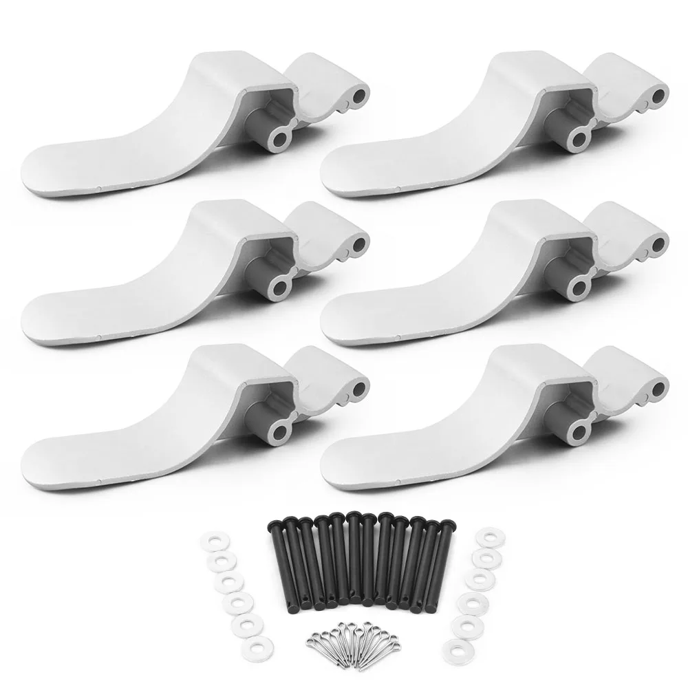 

Dynoracing Aluminum Truck Tarp Stop Easy-Off Cast Aluminum Tarp Stop Upright Kit With 6 Tarp Stops ＆12 Pins 1705775-1,1703604-1