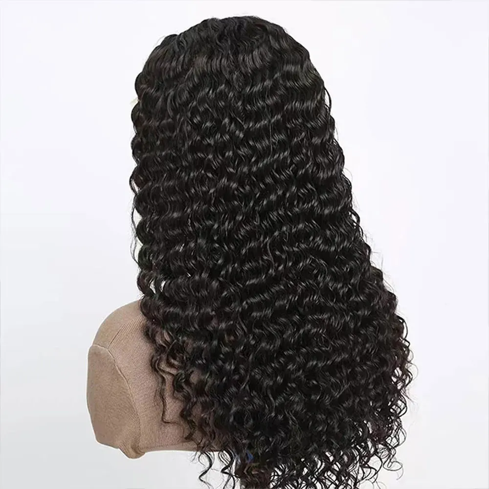 200 الكثافة 36 بوصة موجة عميقة شعر مستعار أمامي 13x4 HD شعر مستعار دانتيل 13X6 شعر الإنسان 5X5 غلويليس الباروكات خصلات الشعر المستعار الإنسان للنساء