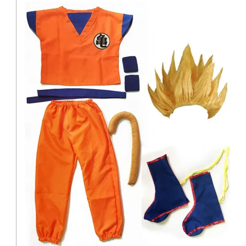 جديد ❤ بدلة ملابس جوكو 2025 أزياء تنكرية علوية/بنطلون/حزام/ذيل/معصم/شعر مستعار/أحذية أزياء الهالوين للبالغين والأطفال ☆ ☆ ☆
